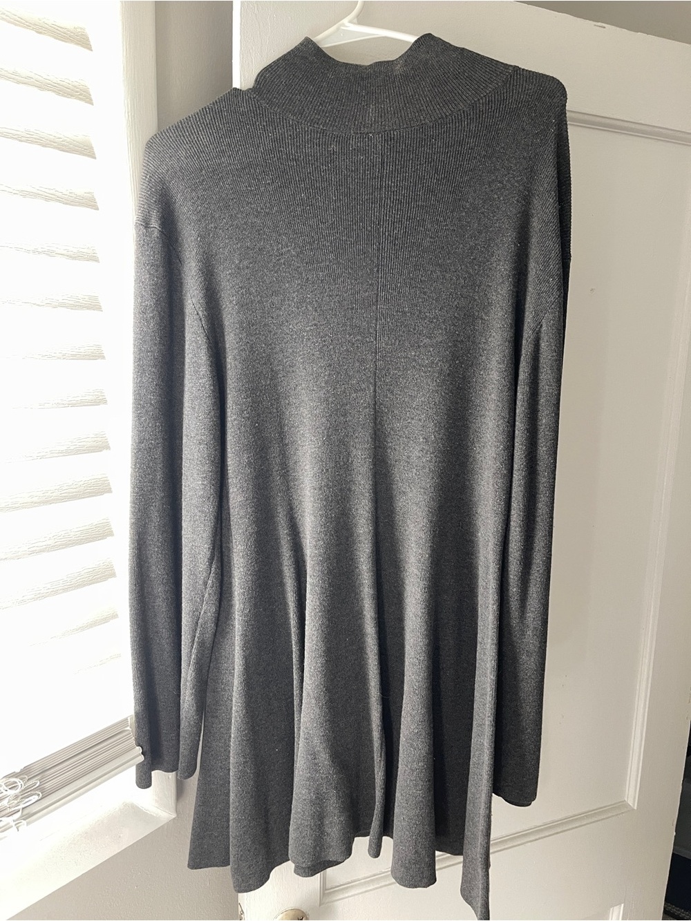 H&M charcoal grey sweater dress